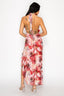 Marni Halter Floral Maxi Dress Red - Style Delivers