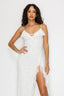 Casablanca Lace Maxi Dress White - Style Delivers