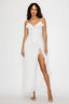 Casablanca Lace Maxi Dress White - Style Delivers