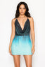 Deep Blue Mesh Mini Dress - Style Delivers