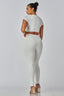Cappin It Two Piece Set Off White - Style Delivers