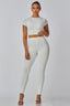 Cappin It Two Piece Set Off White - Style Delivers