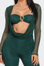 Westside Story Jumpsuit Hunter Green Jumpsuits & Rompers cherry mellow 