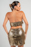 After Midnight Sequin Mini Dress Gold Dresses Privy 