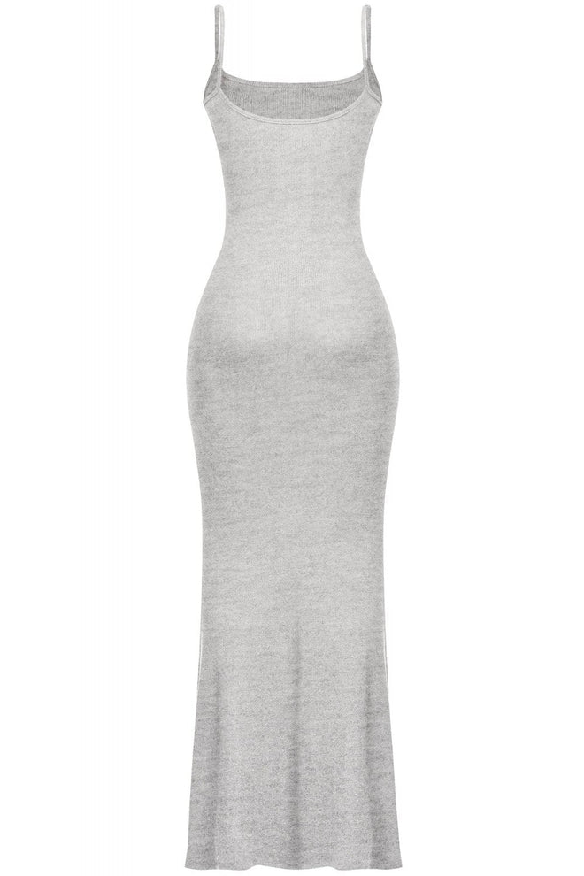 Worth the Wait Maxi Dress Heather Grey - Style Delivers