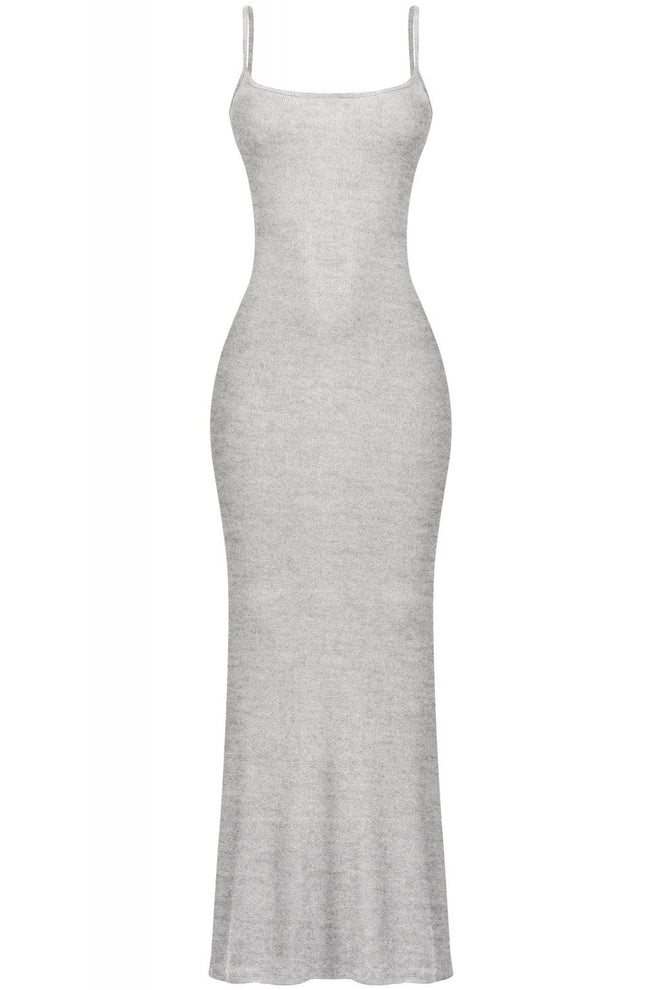 Worth the Wait Maxi Dress Heather Grey - Style Delivers