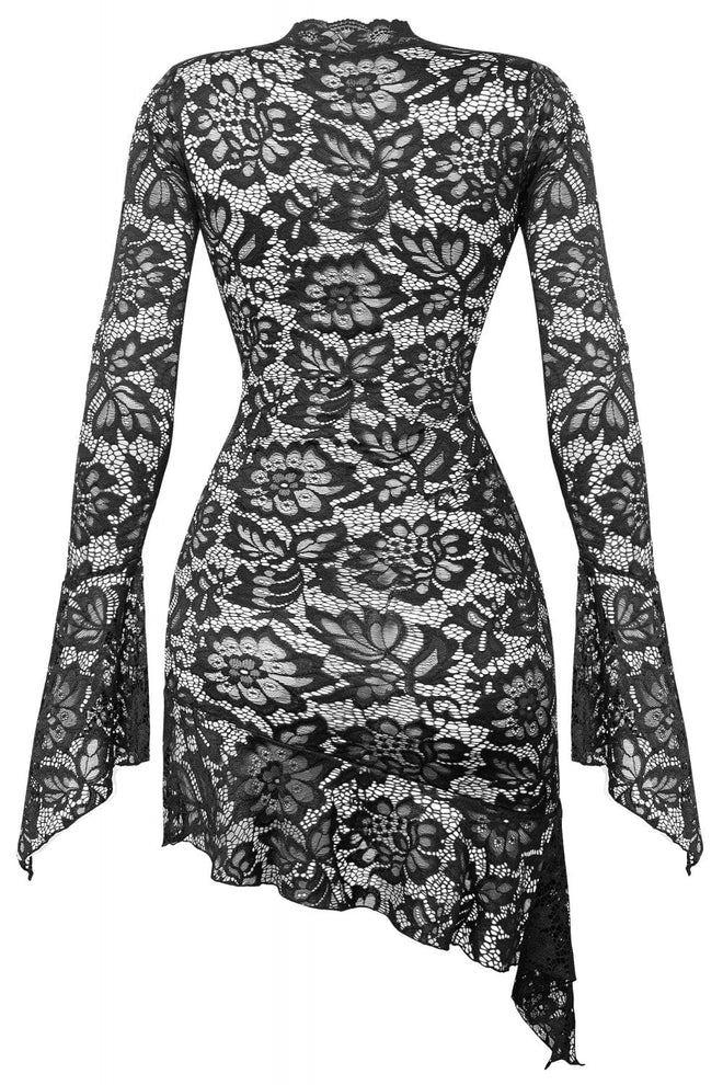 Bewitched Lace Mini Dress Black - Style Delivers