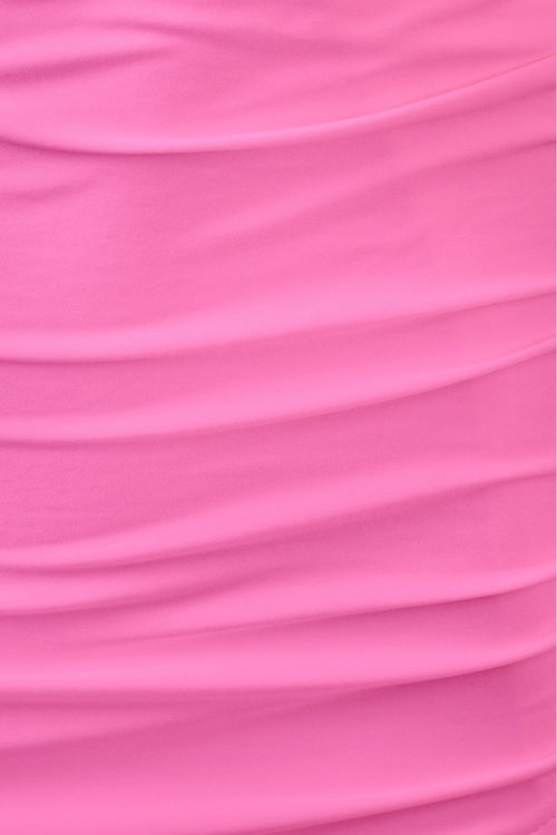 Lavette Strapless Mini Dress Bubblegum Pink - Style Delivers