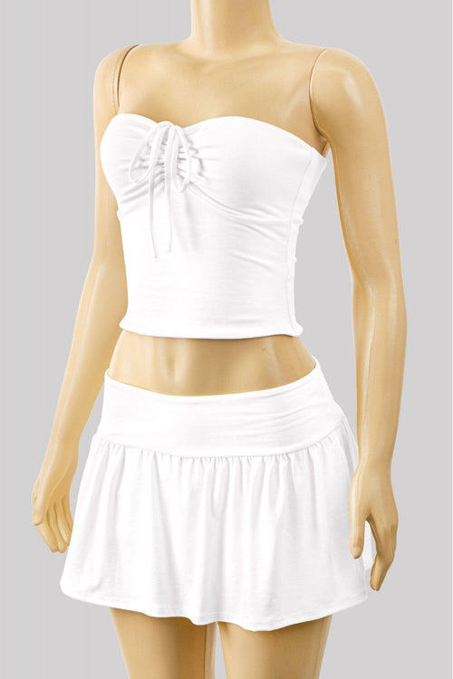 Play Date Two Piece Set White - Style Delivers