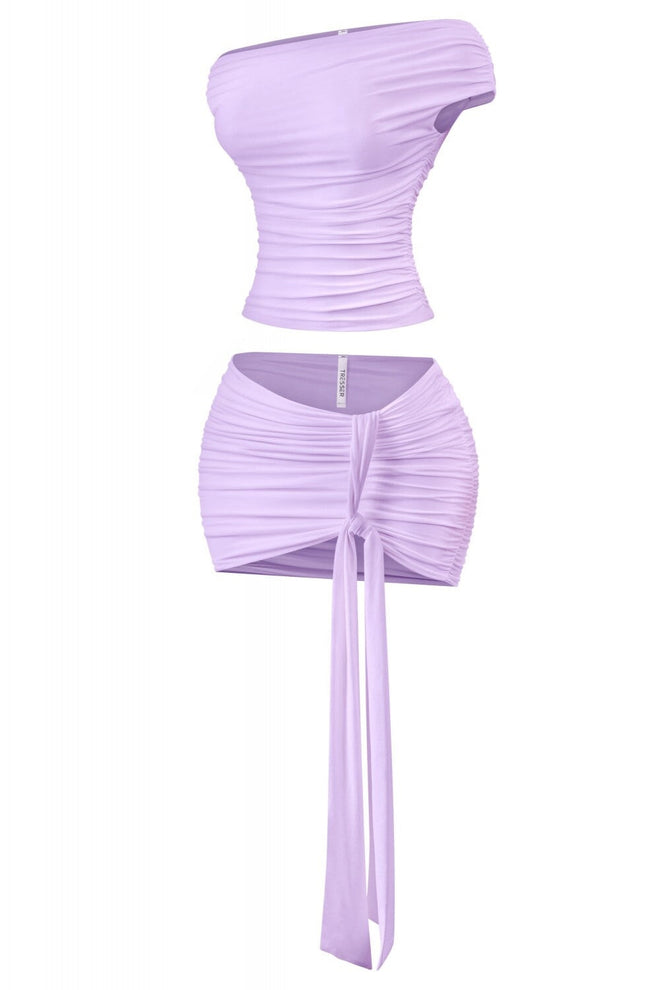 Alessandra Two Piece Set Lavender - Style Delivers