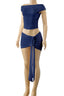 Princessa Two Piece Set Navy - Style Delivers