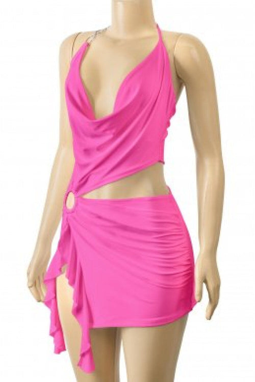 Sexy Lexi Mini Dress Hot Pink - Style Delivers