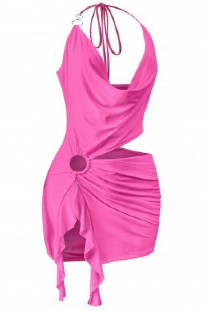 Sexy Lexi Mini Dress Hot Pink - Style Delivers