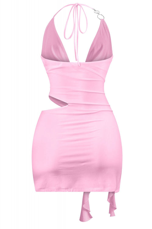 Sexy Lexi Mini Dress Light Pink - Style Delivers