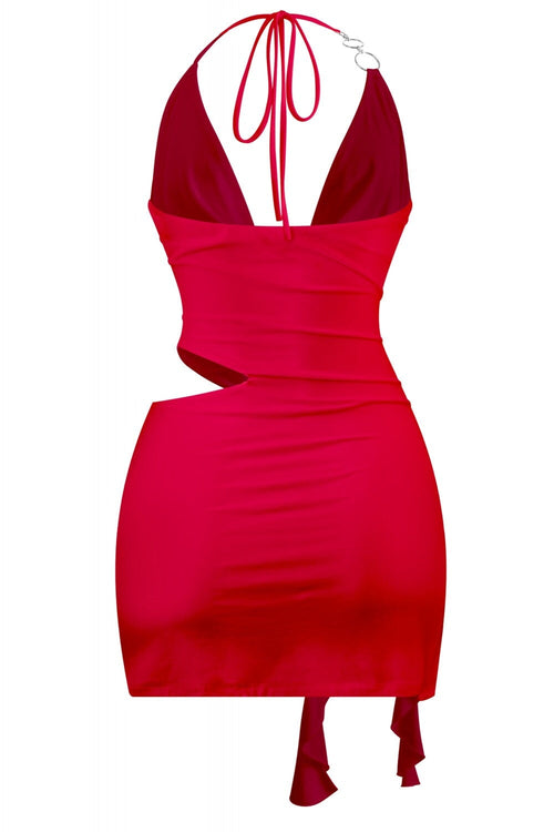 Sexy Lexi Mini Dress Red - Style Delivers