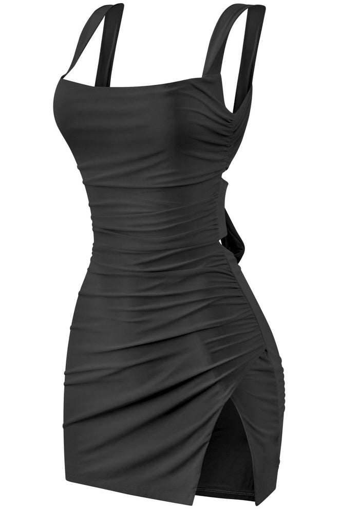 Azara Mini Dress Black Dresses Tresser 