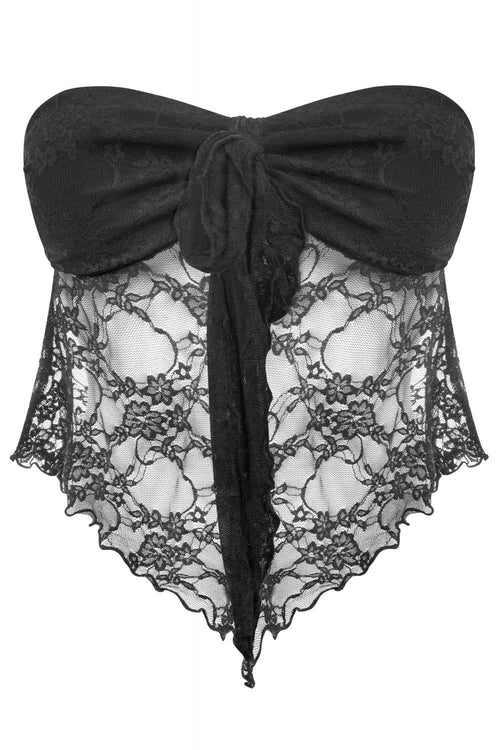 Chantal Lace Top Black - Style Delivers