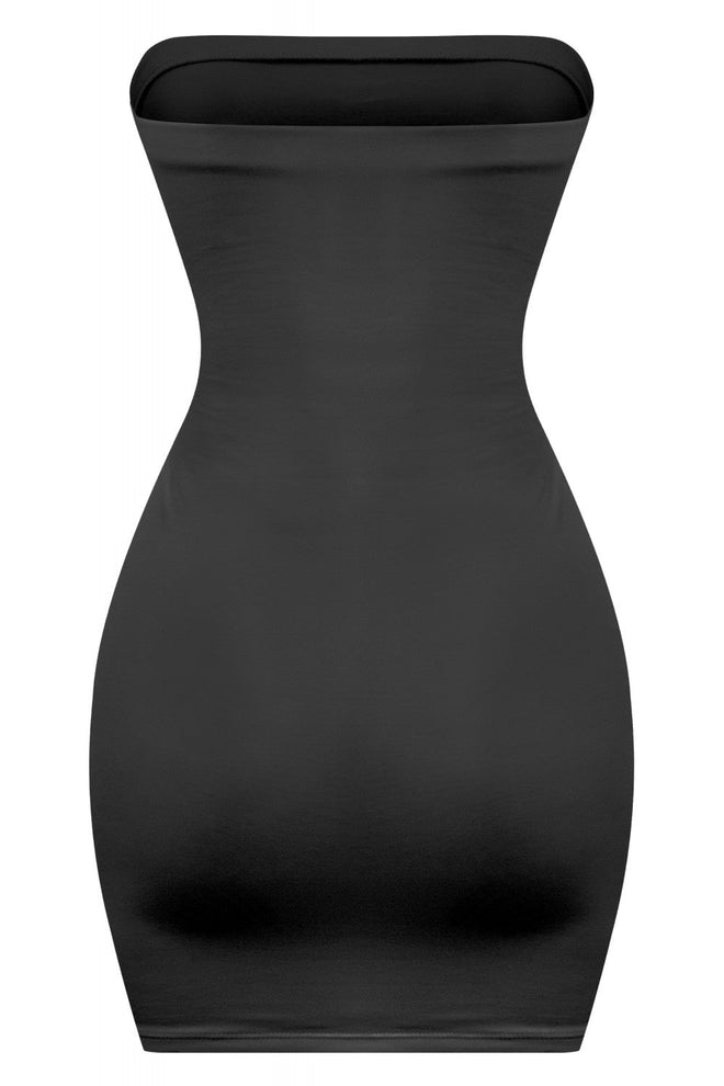 Like a Dove Strapless Mini Dress Black - Style Delivers