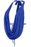 Sexy Af Halter Top Royal Blue Tops Tresser 
