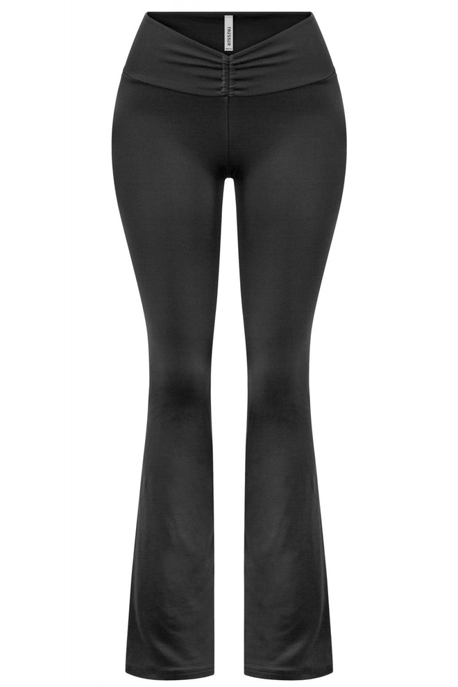 Flying V Low Rise Pants Black - Style Delivers