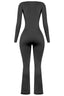 Moving Different Jumpsuit Black Jumpsuits & Rompers Tresser 