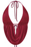 Drea Top Burgundy - Style Delivers