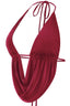 Drea Top Burgundy - Style Delivers