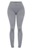 Super High Leggings Heather Grey - Style Delivers