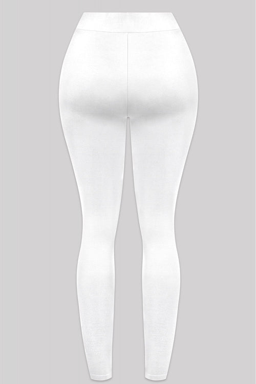 Super High Leggings Off White - Style Delivers