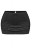 Low Waisted Skort Black - Style Delivers