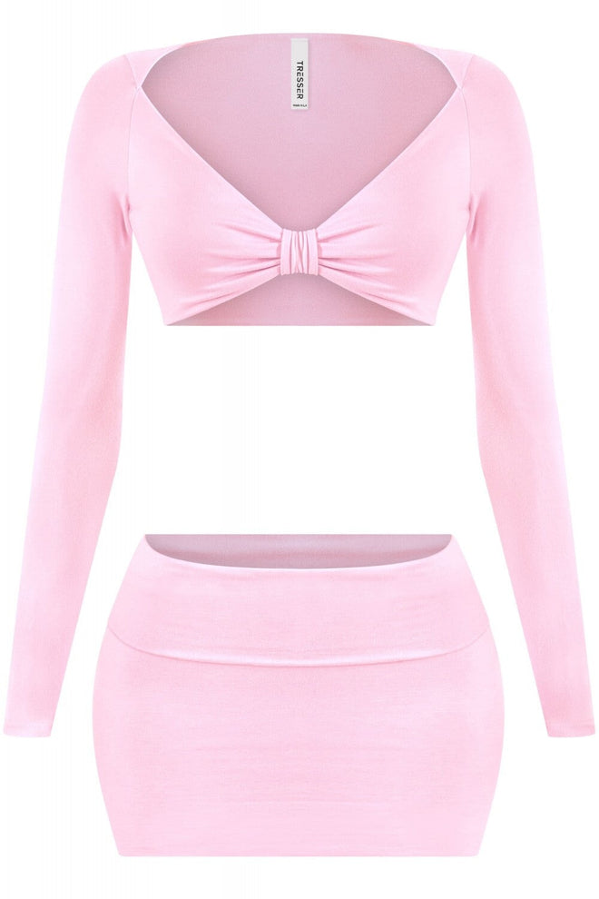 Miss Thang Two Piece Set Pink Sets Tresser 