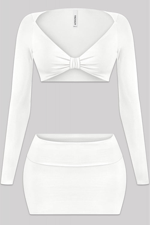 Miss Thang Two Piece Set White Sets Tresser 