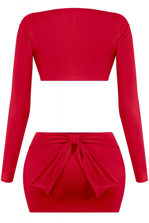 Miss Thang Two Piece Set Red Sets Tresser 