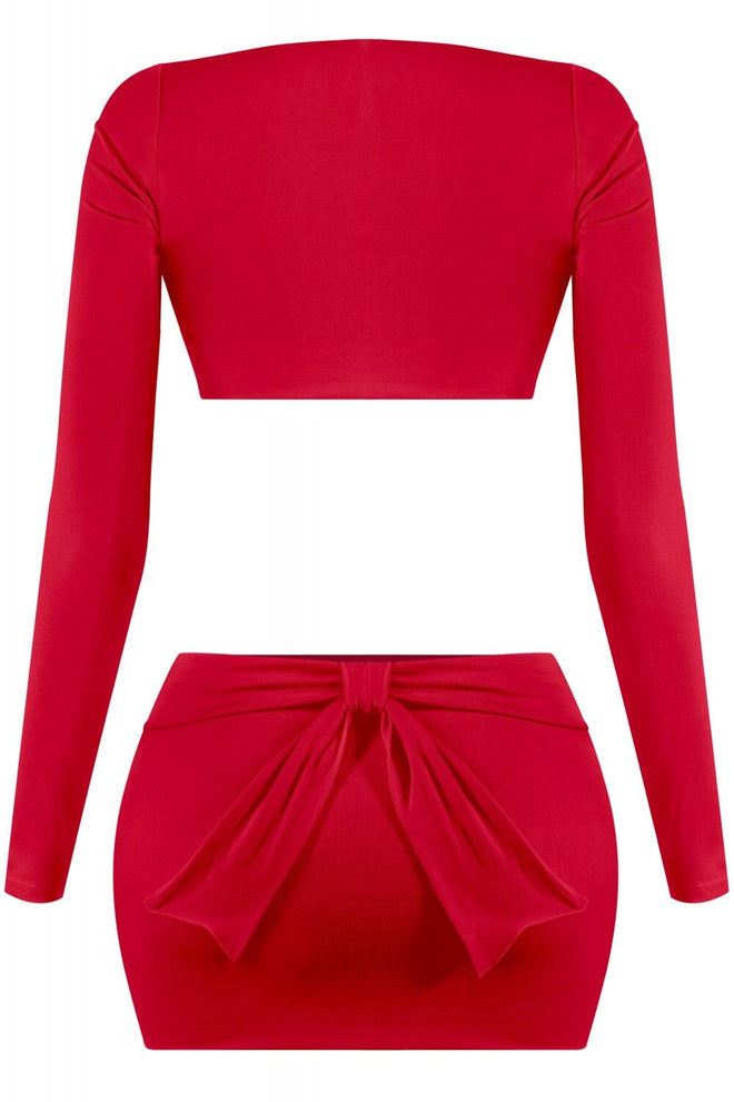 Miss Thang Two Piece Set Red Sets Tresser 