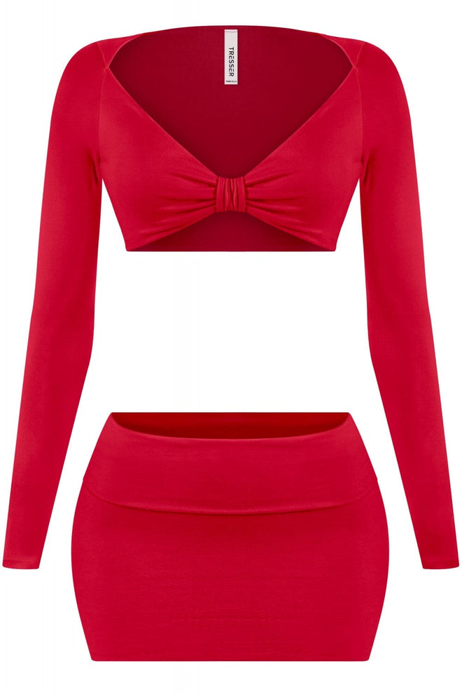 Miss Thang Two Piece Set Red Sets Tresser 