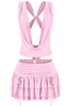 Mamushi Two Piece Set Light Pink - Style Delivers