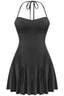 Something About You Halter Mini Dress Black - Style Delivers