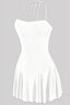 Something About You Halter Mini Dress White - Style Delivers