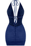 100 Shots Mini Dress Navy - Style Delivers