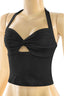 Cupie Doll Halter Top Black - Style Delivers