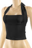 It Girl Halter Top Red Black - Style Delivers