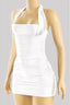 Malibu Shore Halter Mini Dress Ivory - Style Delivers