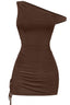 Country Club Girl Dress Brown - Style Delivers