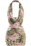 Exotic Nights Print Mesh Mini Dress - Style Delivers