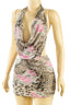 Exotic Nights Print Mesh Mini Dress - Style Delivers