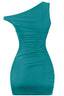 Hey Alexa Mini Dress Teal - Style Delivers