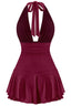 One Fine Day Romper Burgundy - Style Delivers