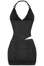Twisted Sister Mini Dress Black - Style Delivers