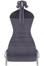 She's a Betty Mini Dress Charcoal Grey - Style Delivers