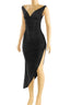 Zorina Asymmetrical Maxi Dress Black Dresses Tresser 